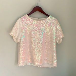 Chelsea and Violet Sequin Top